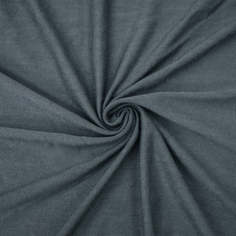 1 Yard Pebble Gray Rayon Spandex Jersey Knit Fabric Wide Stretch Material 61 Inches
