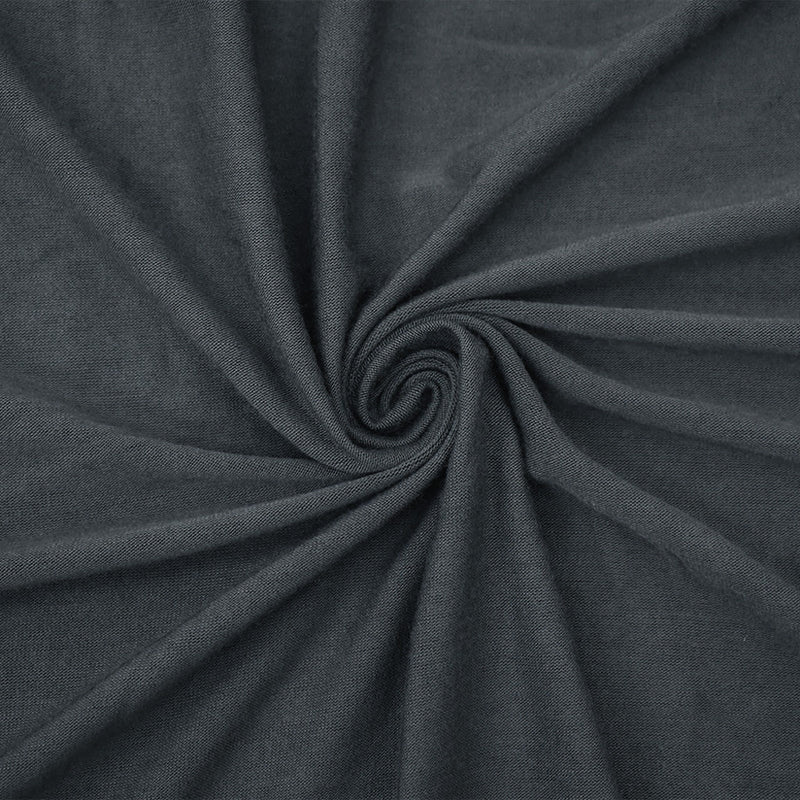 1 Yard Deep Stone Gray Rayon Spandex Jersey Knit Fabric Stretch Apparel 61 Inches Wide
