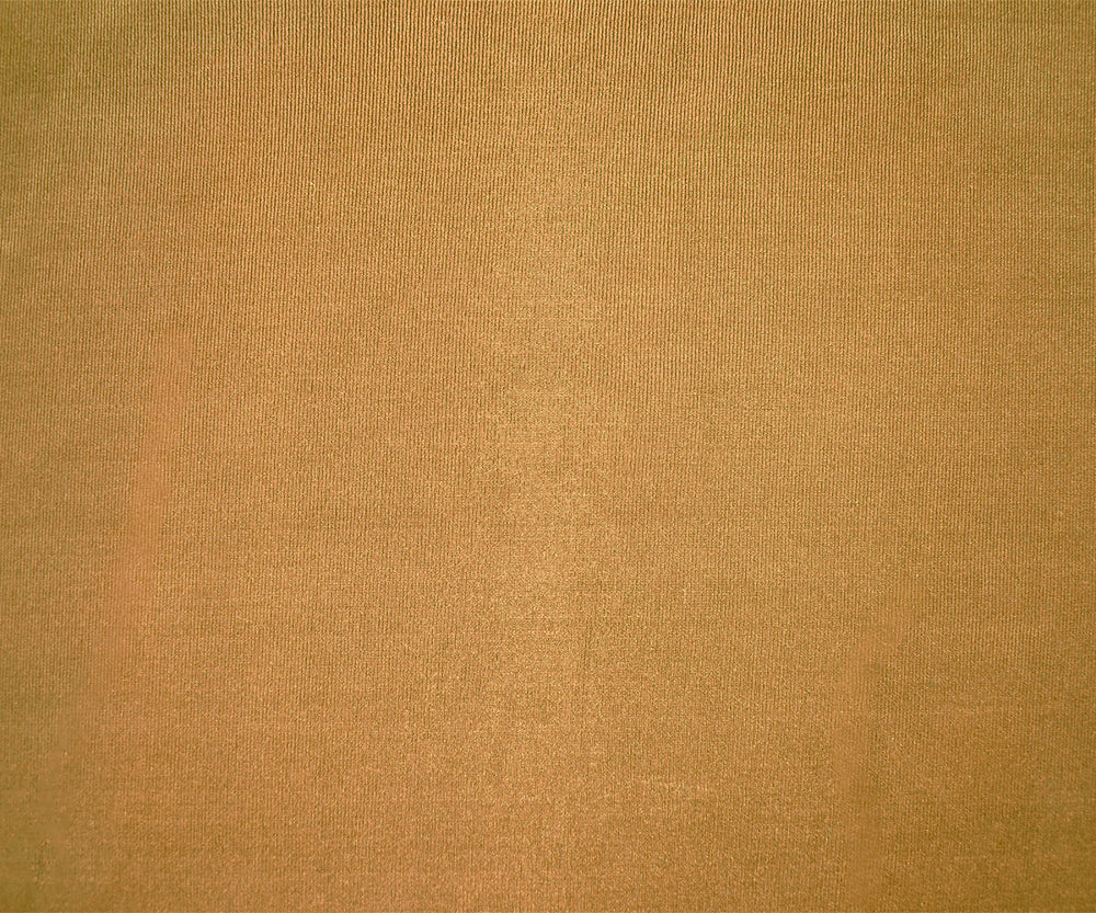 1 Yard Tan Beige Lustrous Acetate Stretch Spandex Slinky Knit Fabric 55 Inches