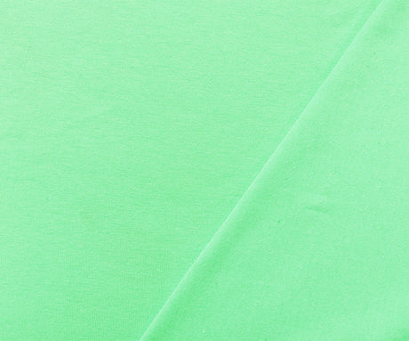 1 Yard Pastel Spearmint Green Cotton Stretch Jersey Knit Fabric for Apparel Tees Dresses Activewear 58 Inches Width