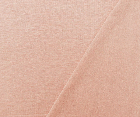 1 Yard Pink Cotton Jersey Knit Stretch Fabric for Apparel Activewear Dresses 60 Inches wide