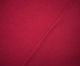 1 Yard Cherry Red Cotton Spandex Jersey Knit Fabric Stretch Apparel 62 Inches Width