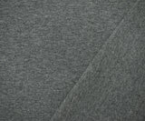 1 Yard Heather Gray Cotton Spandex Jersey Knit Fabric, Soft and Stretchy for Comfortable Apparel, 61 Inches Wide