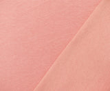 1 Yard Beach Summer Pink Cotton Jersey Knit Fabric with Smooth Stretch Feel, Ideal for Lightweight and Stylish Clothing, 62 Inches Wide