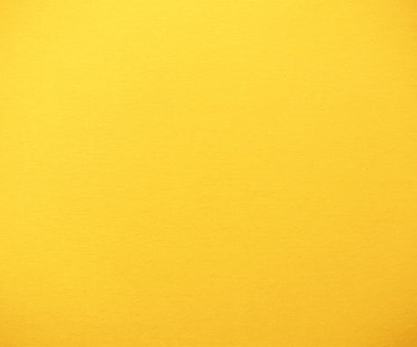 1 Yard Vibrant School Yellow Cotton Stretch Jersey Knit with Spandex, 62 Inches Width