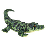Alligator Plush 30" Supersoft Green and Brown