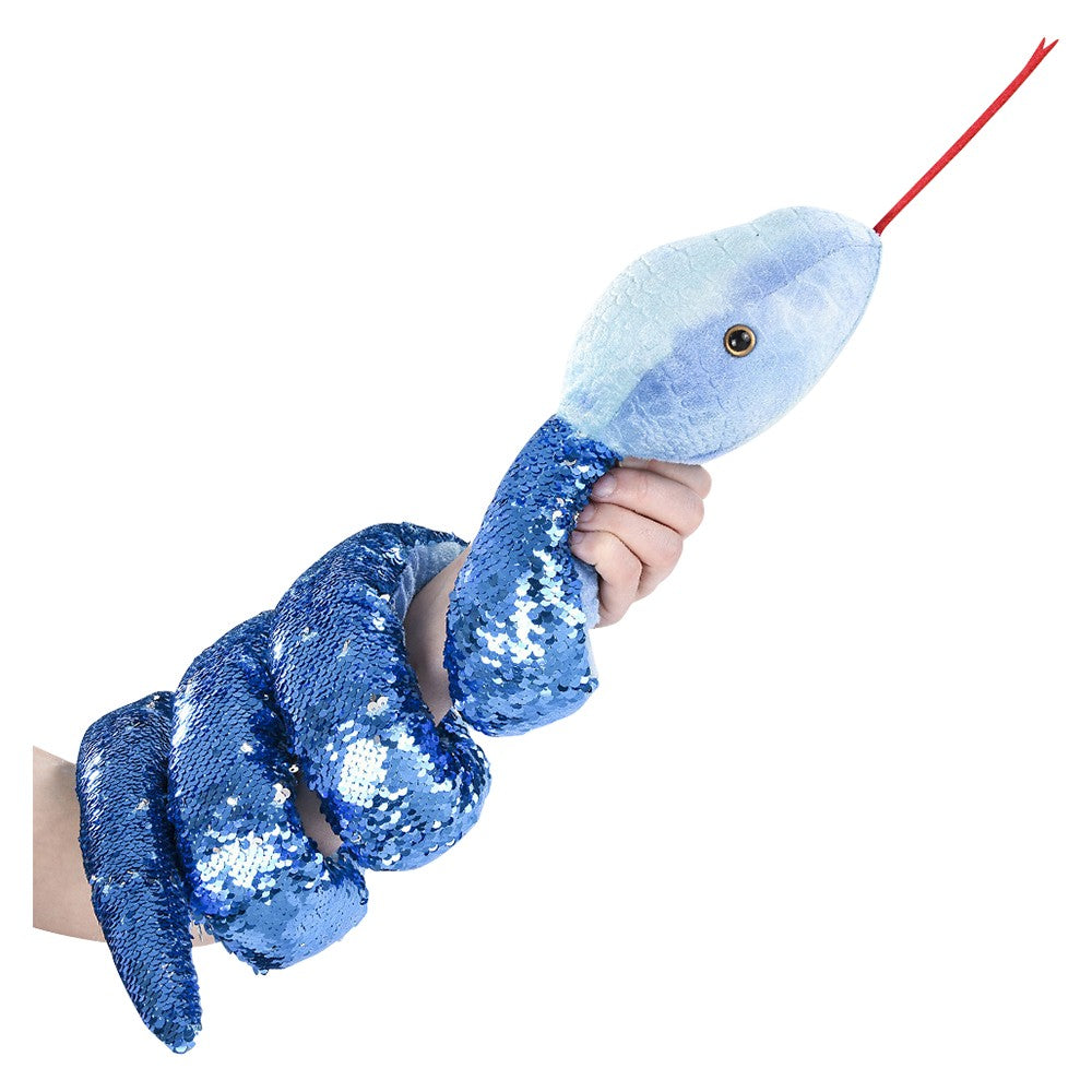 Sequin Snake Plush 67"