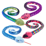Sequin Snake Plush 67"