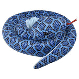 Glow In Dark Diamond Back Snake Plush 67"
