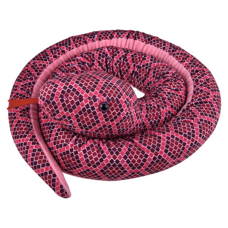 Glow In Dark Diamond Back Snake Plush 67"
