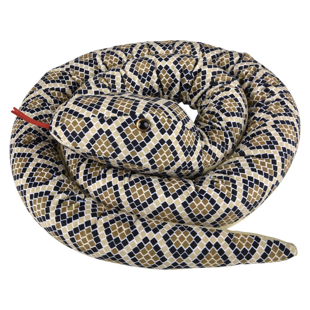 Glow In Dark Diamond Back Snake Plush 67"
