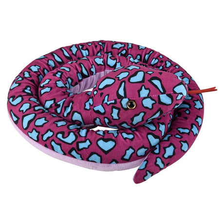 Glow In Dark Fox Snake Plush 67"