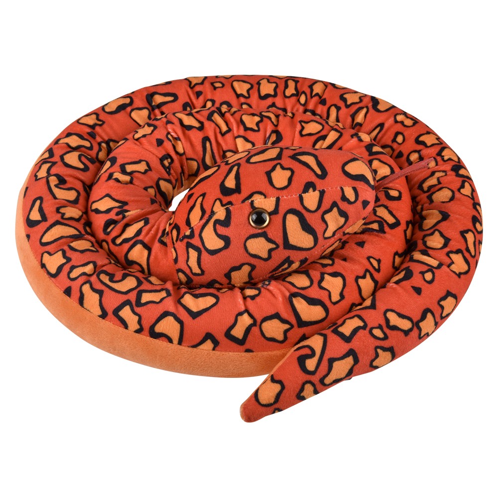 Glow In Dark Fox Snake Plush 67"