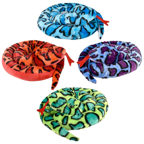 Fox Snakes Plush Toy (4 PC Poly Bag)