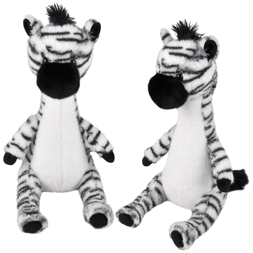 Plush Zebra 14" Stretch Pack