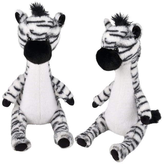 Plush Zebra 14" Stretch Pack