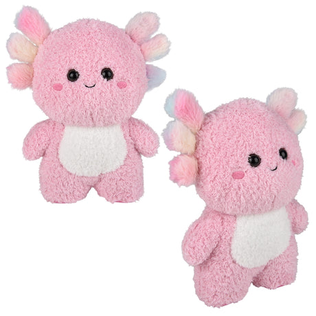 Axolotl Plush 8" Scruffy Bunch