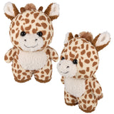 Plush Giraffe Scruffy Bunch 8"