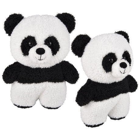 Plush Panda 8" Scruffy Bunch (1 PC)