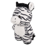 Plush Zebra Scruffy Bunch Zebra 8"