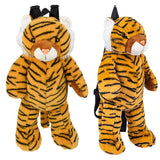 Tiger Backpack Plush Bag (20 in)