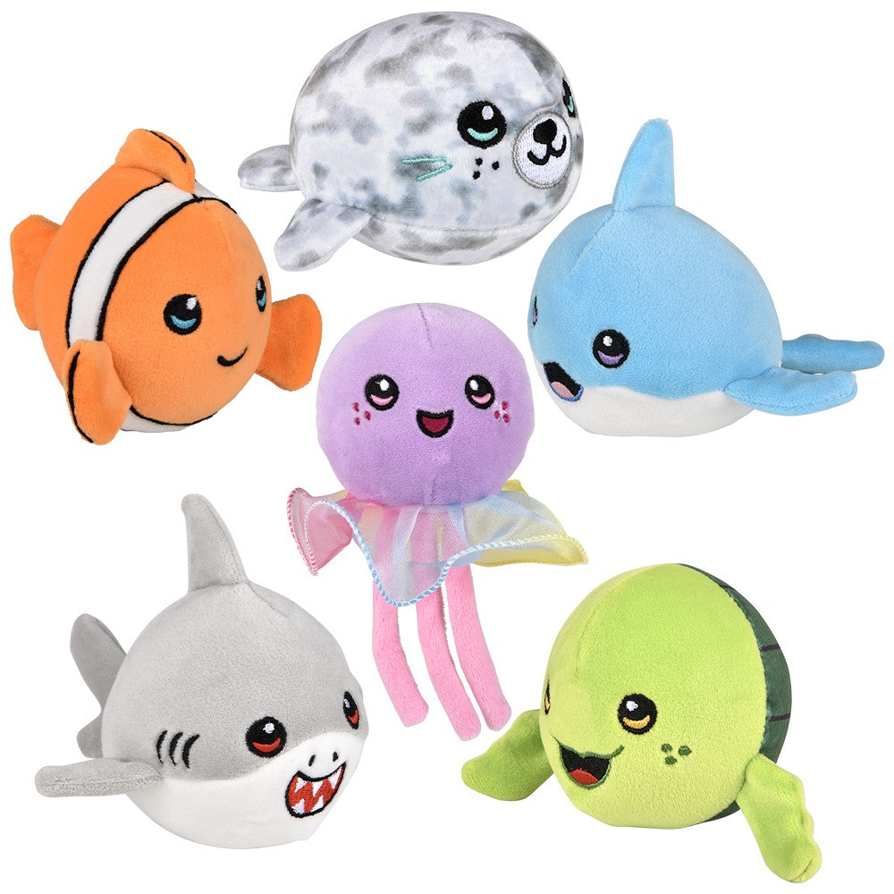 Sea Life Plush Assortment (12 Pack)