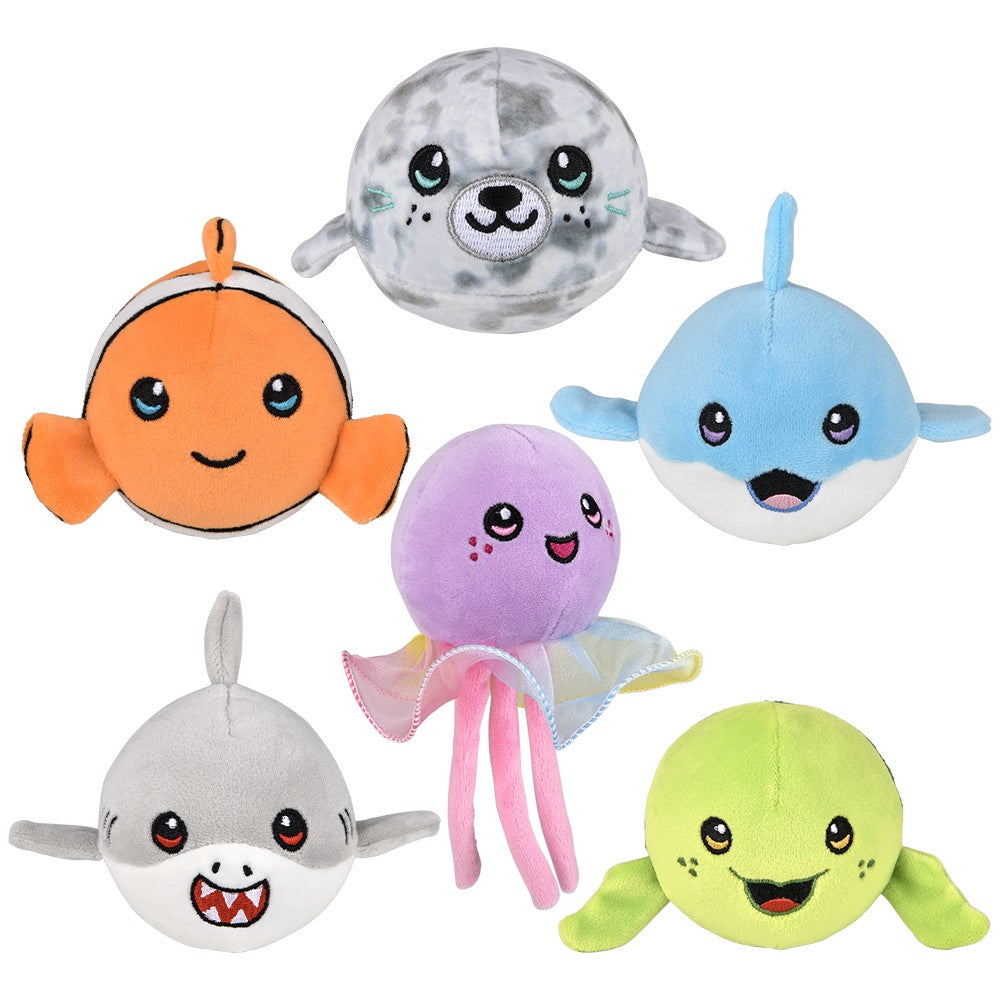 Sea Life Plush Assortment (12 Pack)