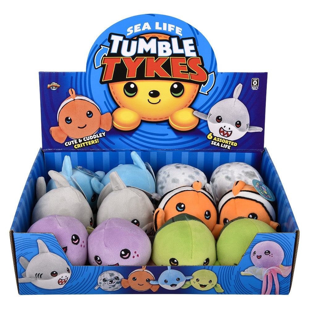 Sea Life Plush Assortment (12 Pack)