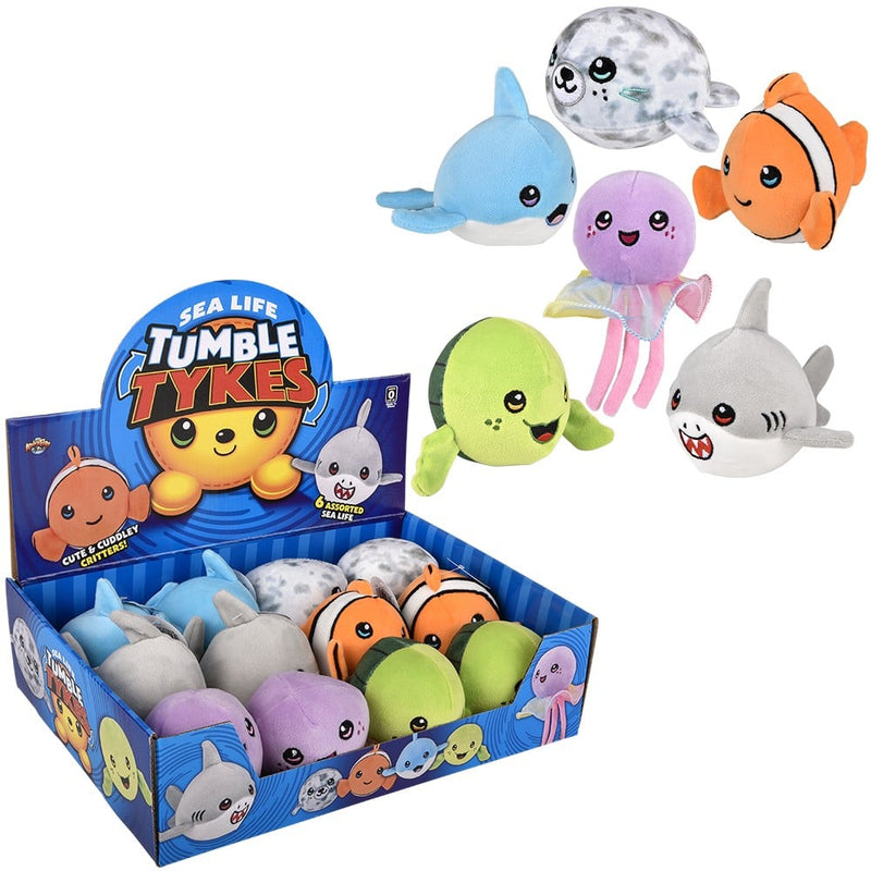 Sea Life Plush Assortment (12 Pack)