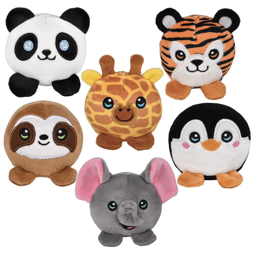 Zoo Plush Assortment (12 PC Display)