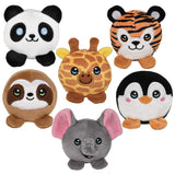 Zoo Plush Assortment (12 PC Display)