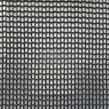 Area Net-Like Sheer Polyester Fabric - Black, 110" Width (1 Yard)