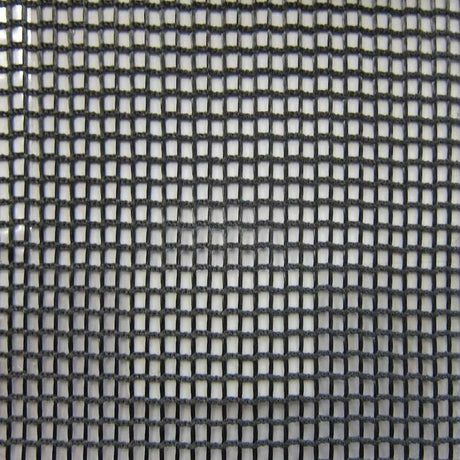 Area Net-Like Sheer Polyester Fabric - Black, 110" Width (1 Yard)