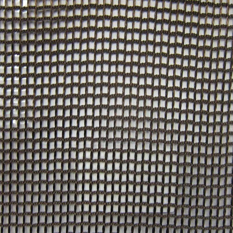Area Net-Like Sheer Polyester Fabric - Black, 110" Width (1 Yard)