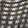 Area Net-Like Sheer Polyester Fabric - Black, 110" Width (1 Yard)