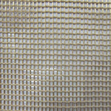 Area Net-Like Sheer Polyester Fabric - Black, 110" Width (1 Yard)