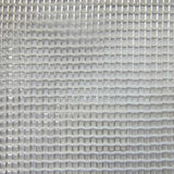Area Net-Like Sheer Polyester Fabric - Black, 110" Width (1 Yard)