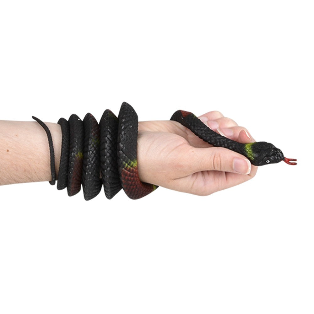 Rubber Eastern Coral Snake 48"