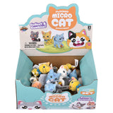 Flocked Micro Cats Assortment (24 Ct)