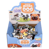 Flocked Micro Dog Assortment (24 Pc Display)