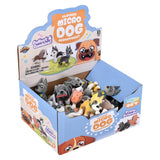Flocked Micro Dog Assortment (24 Pc Display)