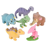 Flocked Dinosaur Assortment (24 Pc Display)