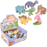 Flocked Dinosaur Assortment (24 Pc Display)