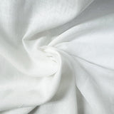 Ariella Sheer Polyester Linen Blend Fabric - Ivory Solid Sheer, 118" Width (1 Yard)