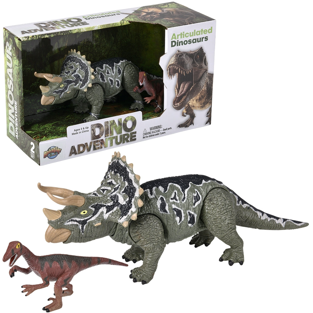 Articulated Triceratops Figurine