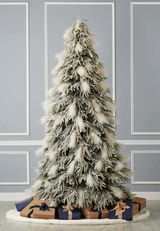 7.5' Pine Pampas Tree Warm White LED