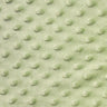 Minky Dimple Dot Faux Fur Fabric - 100 Percent Polyester, Embossed Dimple Dot, 60" Width (1 Yard)