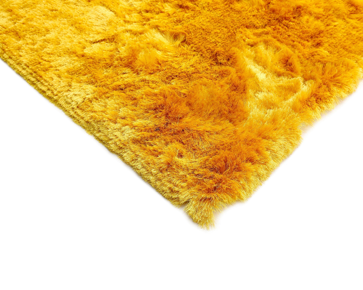 Brisa Shag Viscose Polyester Fabric - Aspen Gold Shag, 2" Pile Height (1 Yard)