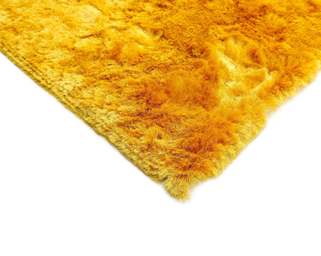 Brisa Shag Viscose Polyester Fabric - Aspen Gold Shag, 2" Pile Height (1 Yard)