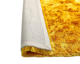 Brisa Shag Viscose Polyester Fabric - Aspen Gold Shag, 2" Pile Height (1 Yard)